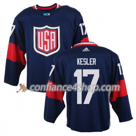 Adidas Maillot de Hockey États-Unis Ryan Kesler 17 Coupe du monde de hockey sur glace 2016 Bleu Premier - Homme Adidas Maillot de Hockey États-Unis Ryan Kesler 17 Coupe du monde de hockey sur glace 2016 Bleu Premier - Homme